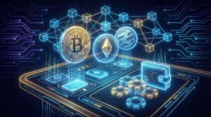 Bitcoin Ethereum cryptocurrency casino with blockchain network